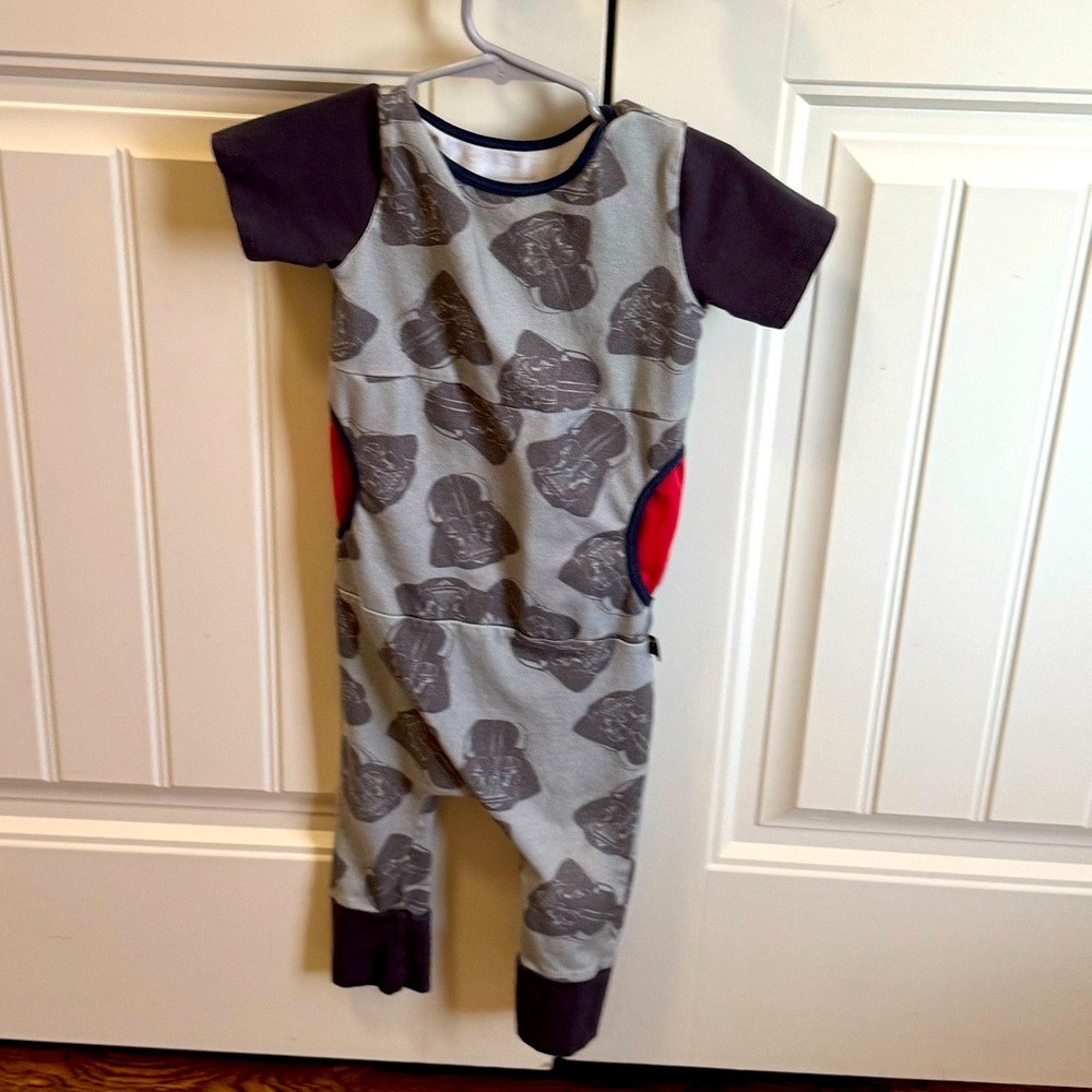 Rags to Raches Short Sleeve Star Wars Romper